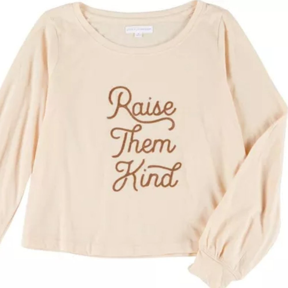 NWT Coco & Jamieson Raise Them Kind Long Sleeve